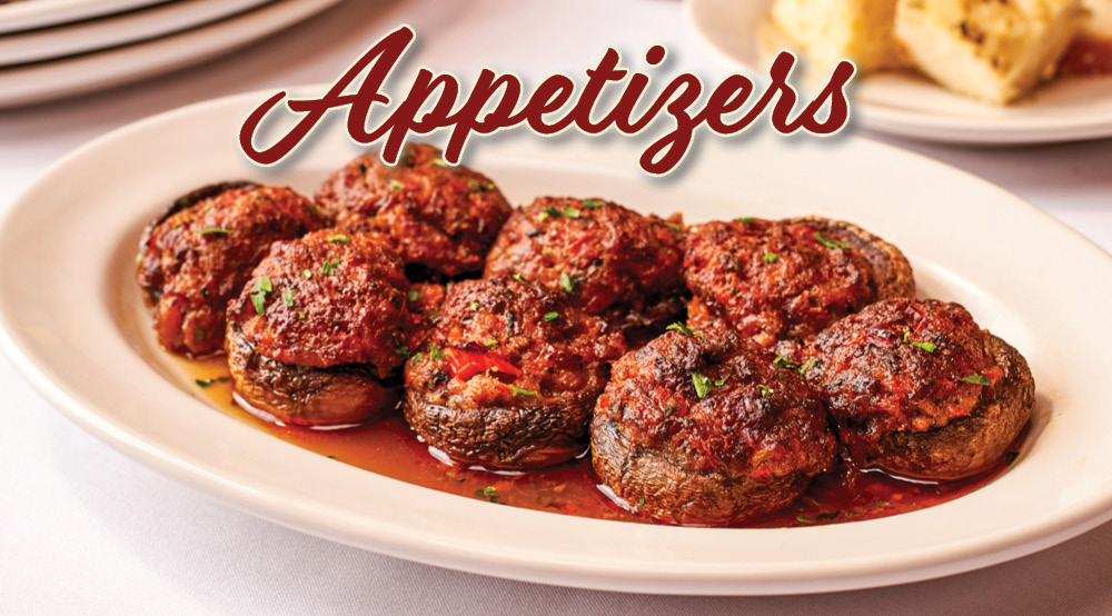 Appetizers like Stuffed Mushrooms