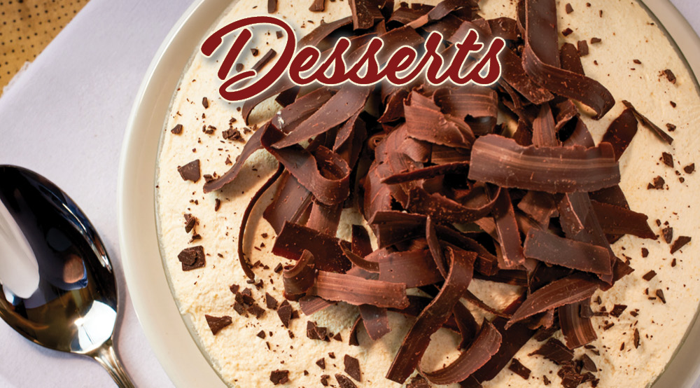 Desserts like Tiramisu