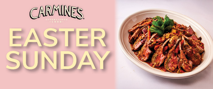 Easter Sunday at Carmine’s
