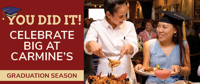 Graduation Parties at Carmine’s