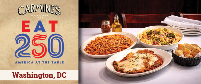 EAT250: America at the Table at Carmine's DC