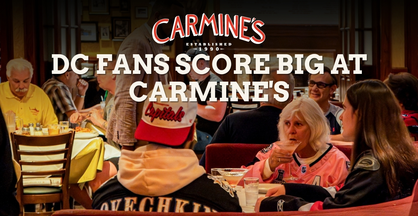 DC Fans Score Big at Carmine's