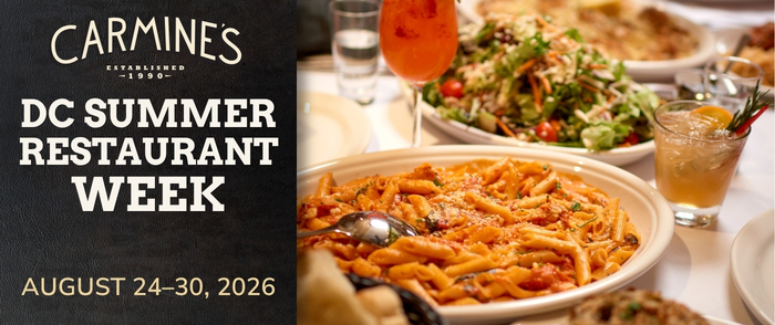 Metro Washington Restaurant Week at Carmine’s