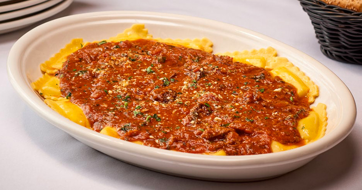 Easy Ravioli Marinara - 4 Ingredients, 4 Steps | Entrees | Carmine's Recipes